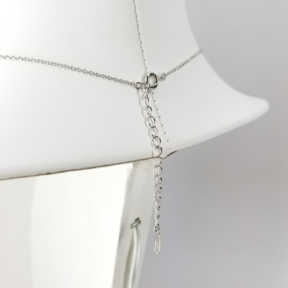 NEW Modern Minimalist Dainty Nail Choker Necklace - Picture 8 of 9